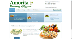 Desktop Screenshot of amorita.se